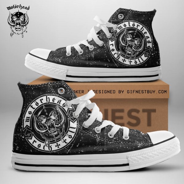 Motörhead Band High Top Canvas Shoes - TANTN 2667