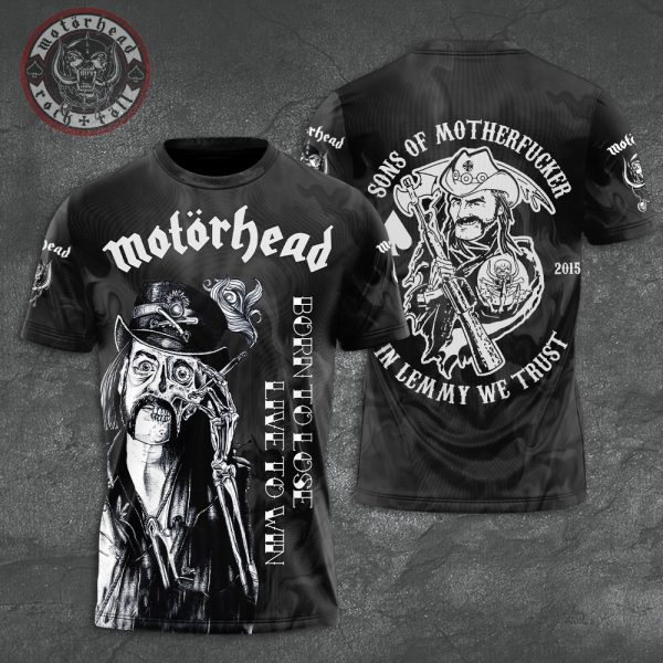 Motörhead Band 3D Apparel - TANTN 2655