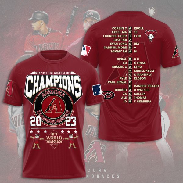 Arizona Diamondbacks 3D Apparel - NGHIAVT 0867