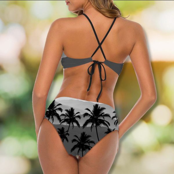 New Zealand National Rugby Union Team All Blacks Cami Keyhole Swimsuit - VANDH 1380