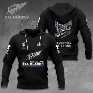 New Zealand National Rugby Union Team All Blacks 3D Apparel - VANDH 1424