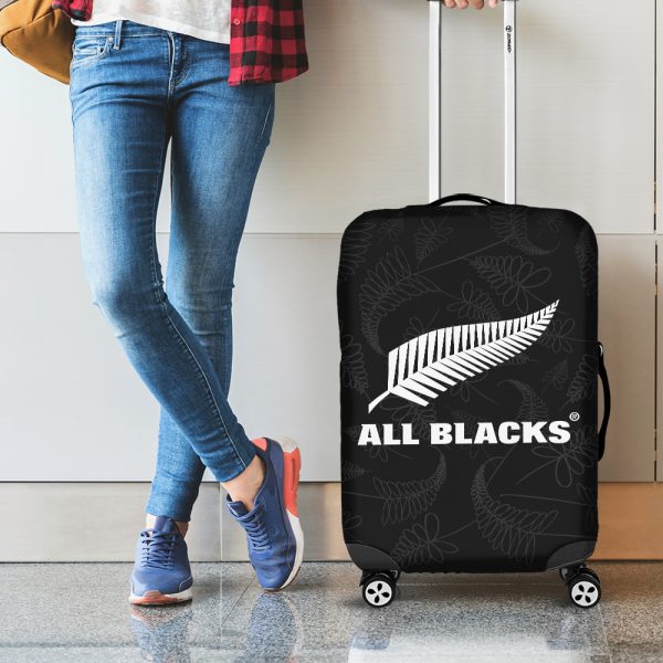 New Zealand National Rugby Union Team All Blacks Luggage Cover - VANDH 1373