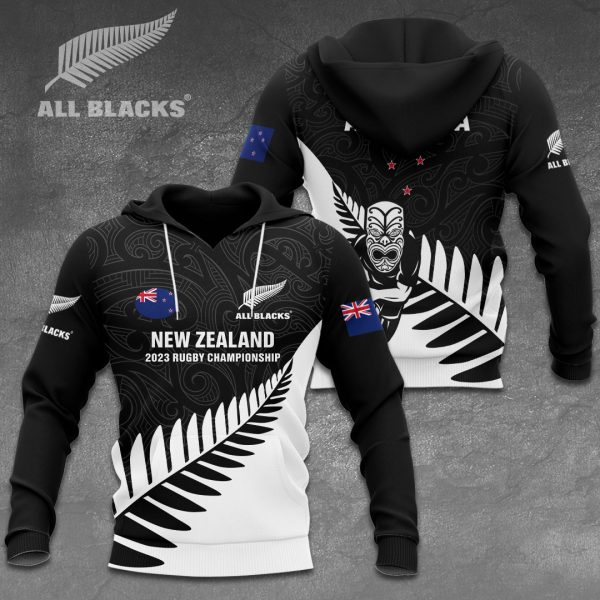 New Zealand National Rugby Union Team All Blacks 3D Apparel - VANDH 1426