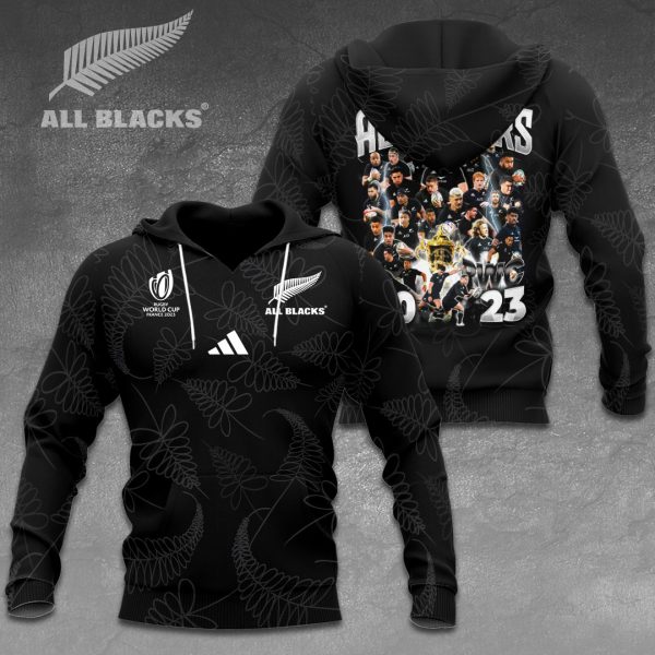 New Zealand National Rugby Union Team All Blacks 3D Apparel - VANDH 1450