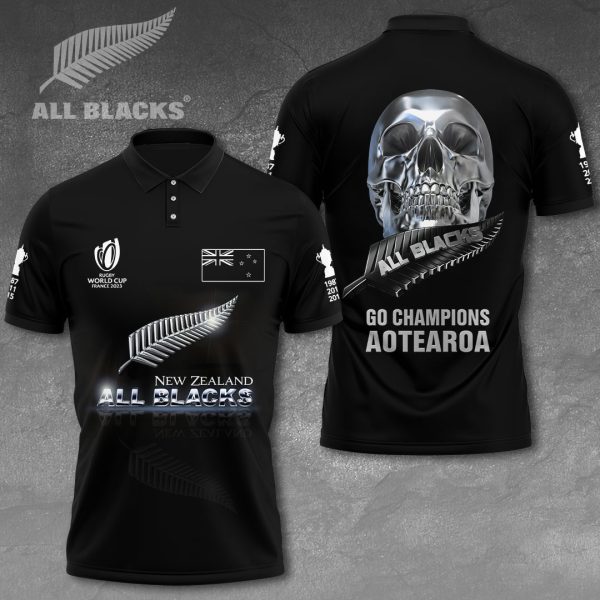 New Zealand National Rugby Union Team All Blacks 3D Apparel - VANDH 1424