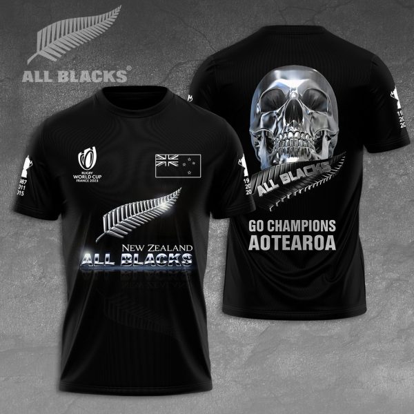New Zealand National Rugby Union Team All Blacks 3D Apparel - VANDH 1424