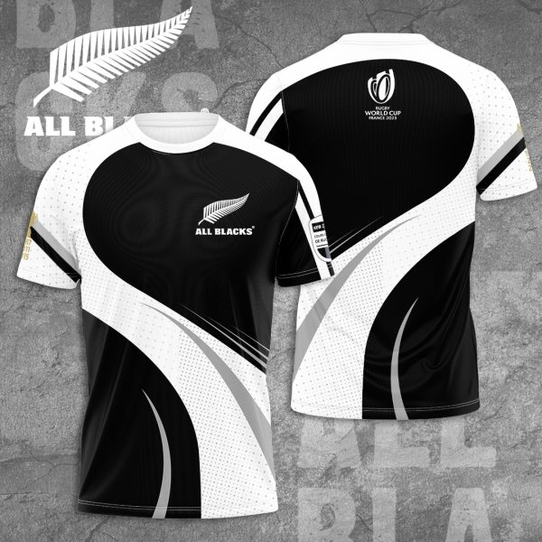 New Zealand National Rugby Union Team All Blacks 3D Apparel - TANTN 2762