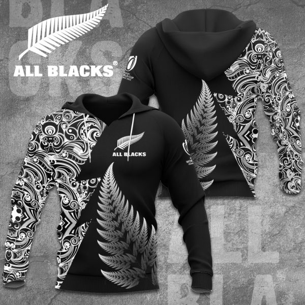 New Zealand National Rugby Union Team All Blacks 3D Apparel - TANTN 2857