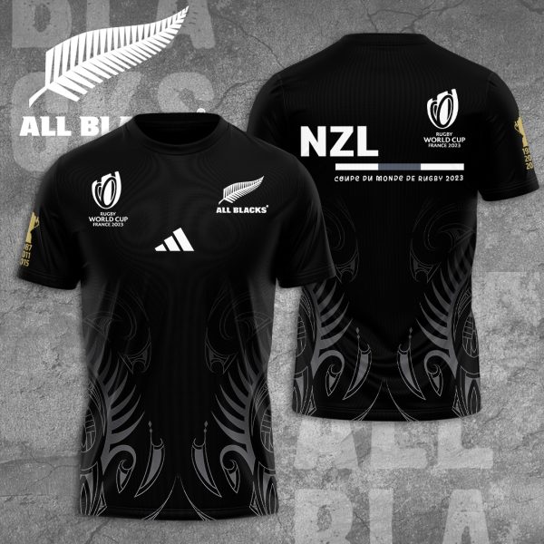 New Zealand National Rugby Union Team All Blacks 3D Apparel - TANTN 2938