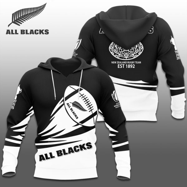 New Zealand National Rugby Union Team All Blacks 3D Apparel - TANTN 2861