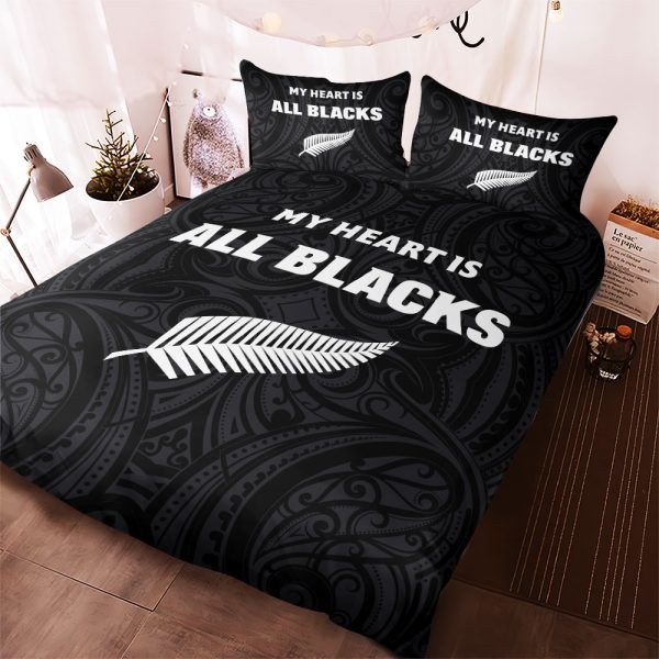New Zealand National Rugby Union Team All Blacks Bedding set - VANDH 1444