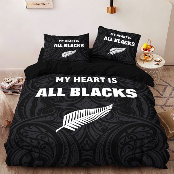 New Zealand National Rugby Union Team All Blacks Bedding set - VANDH 1444