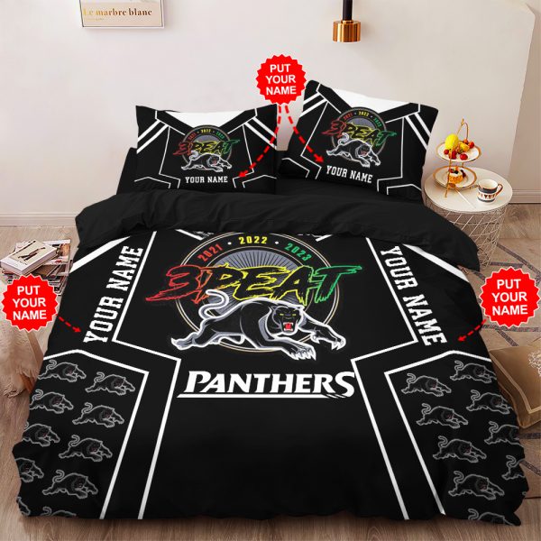 Personalized Penrith Panthers Bedding set - TANTN 2695
