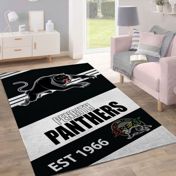 Penrith Panthers Rectangular Rug - TANTN 2925