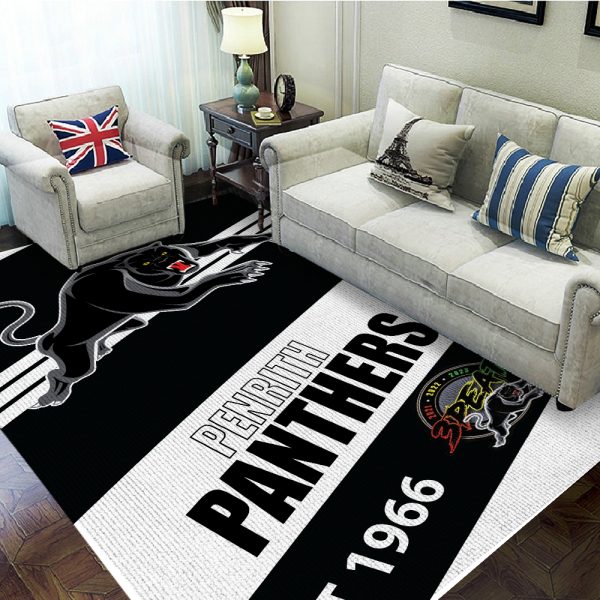 Penrith Panthers Rectangular Rug - TANTN 2925