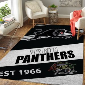Penrith Panthers Rectangular Rug - TANTN 2925