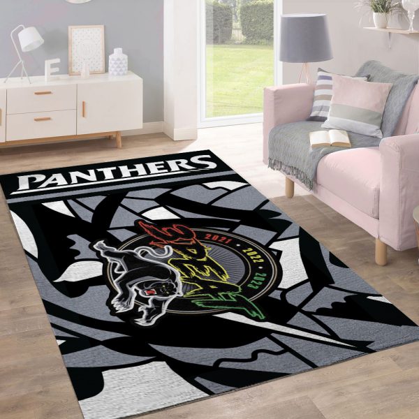 Penrith Panthers Rectangular Rug - TANTN 2928