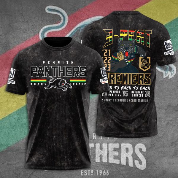 Penrith Panthers 3D Apparel - TANTN 2624