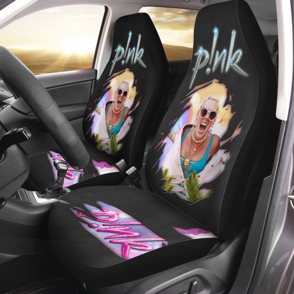 P!nk 2PCS Car Seat Cover - VANDH 1218