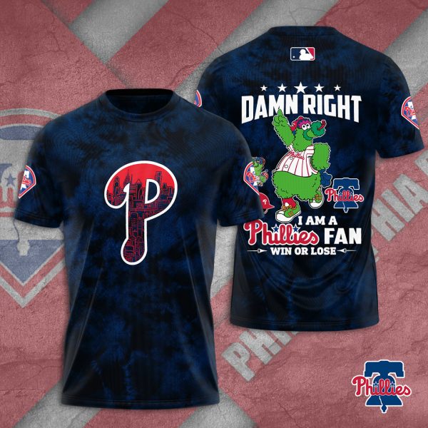Philadelphia Phillies 3D Apparel - TANTN 2787