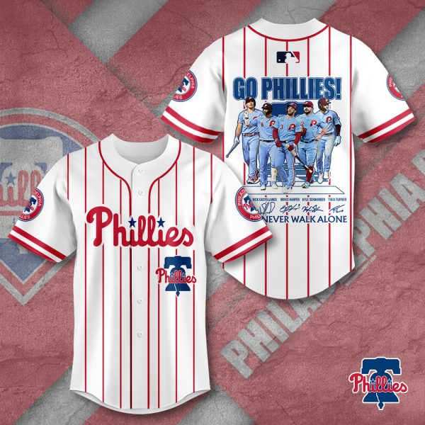 Philadelphia Phillies Baseball Jersey - TANTN 2781