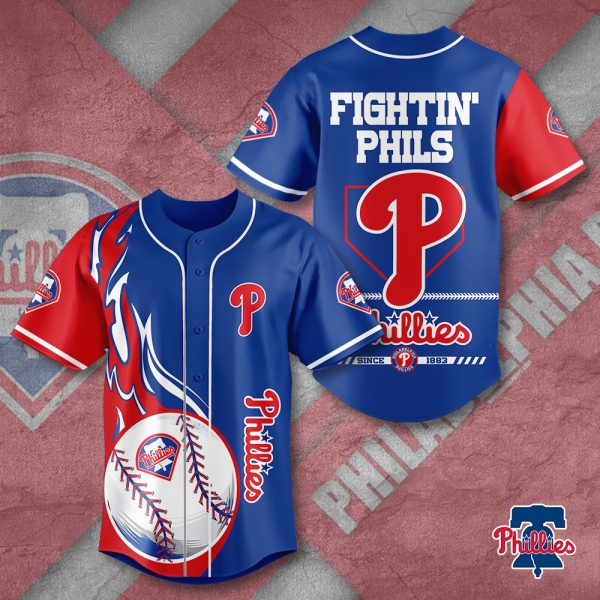 Philadelphia Phillies Baseball Jersey - TANTN 2785
