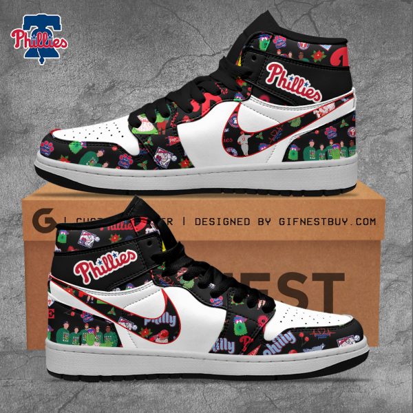 Philadelphia Phillies AJ 1 Sneaker - TANTN 2791