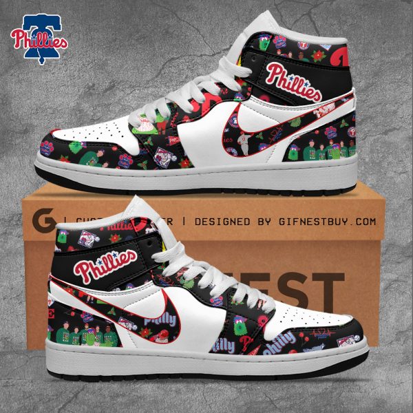 Philadelphia Phillies AJ 1 Sneaker - TANTN 2791