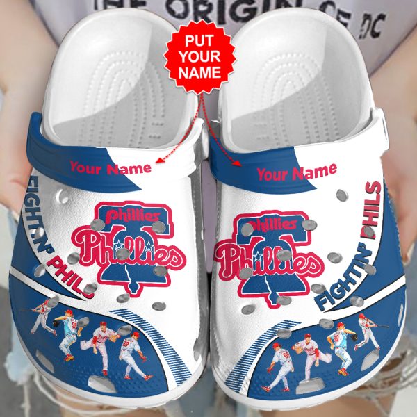 Personalized Philadelphia Phillies Custom Crocs - TANTN 2786