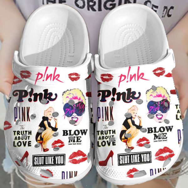 P!nk Custom Crocs - VANDH 1319