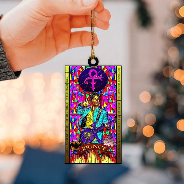 Prince 2-Side Printed Acrylic Ornament – VANDH 1178