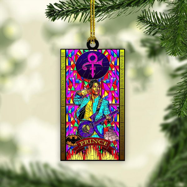Prince 2-Side Printed Acrylic Ornament – VANDH 1178
