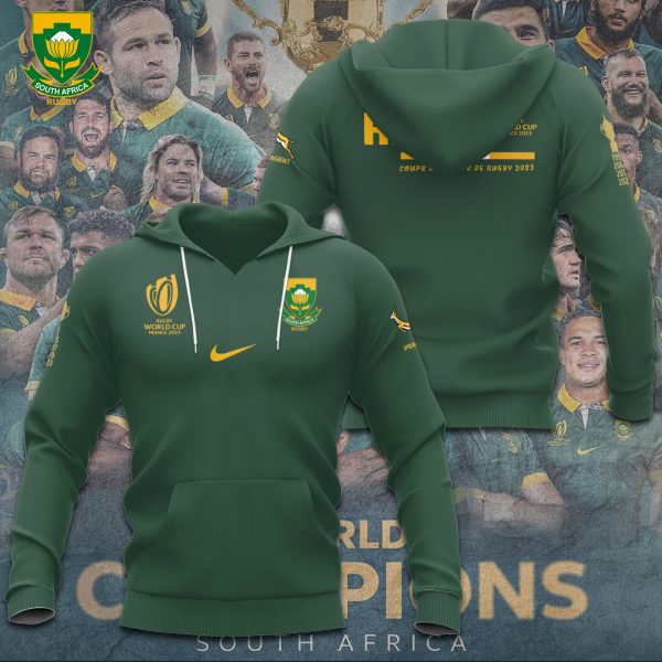 South Africa National Rugby Union Team Springboks 3D Apparel - TANTN 2953