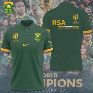 South Africa National Rugby Union Team Springboks 3D Apparel - TANTN 2953