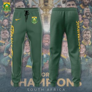 South Africa National Rugby Union Team Springboks 3D Apparel - TANTN 2953