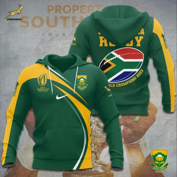 South Africa National Rugby Union Team Springboks 3D Apparel - TANTN 2959