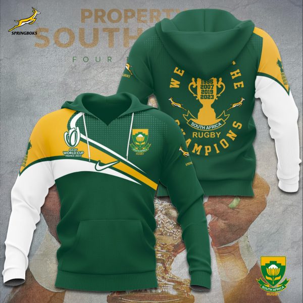 South Africa National Rugby Union Team Springboks 3D Apparel - TANTN 2960