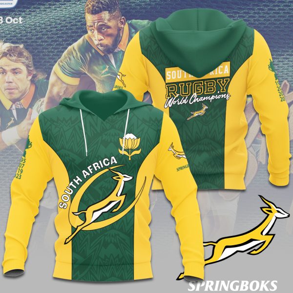 South Africa National Rugby Union Team Springboks 3D Apparel - TANTN 2963