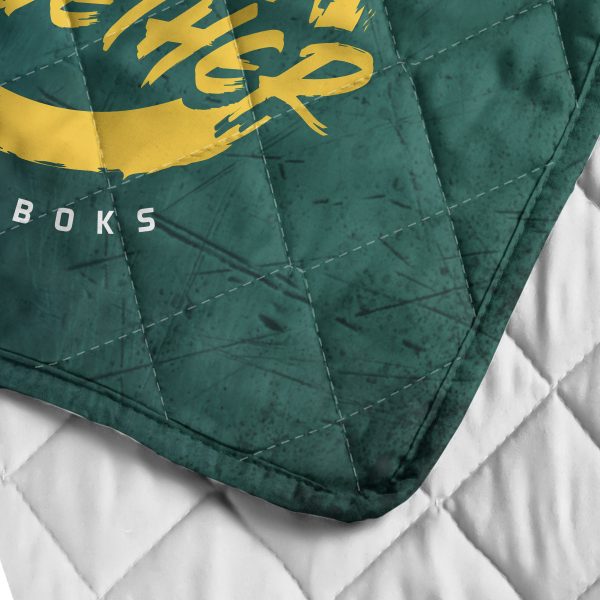 South Africa National Rugby Union Team Springboks Quilt Blanket - TANTN 2996