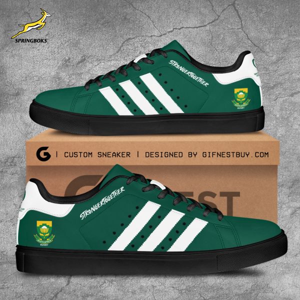 South Africa National Rugby Union Team Springboks Custom SS Shoes - TANTN 2993
