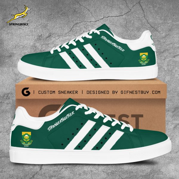 South Africa National Rugby Union Team Springboks Custom SS Shoes - TANTN 2993