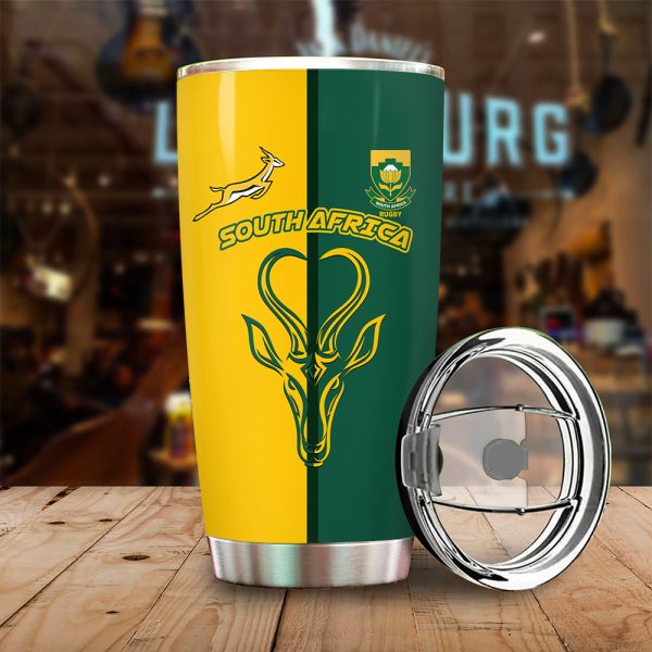 South Africa National Rugby Union Team Springboks Tumbler Cup - TANTN 2975