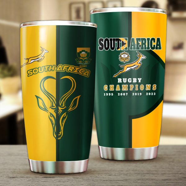 South Africa National Rugby Union Team Springboks Tumbler Cup - TANTN 2975