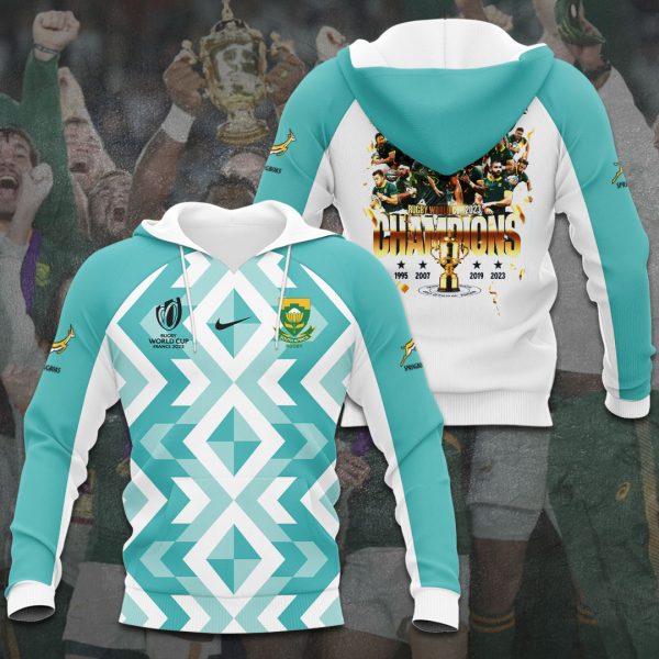 South Africa National Rugby Union Team Springboks 3D Apparel - VANDH 1460