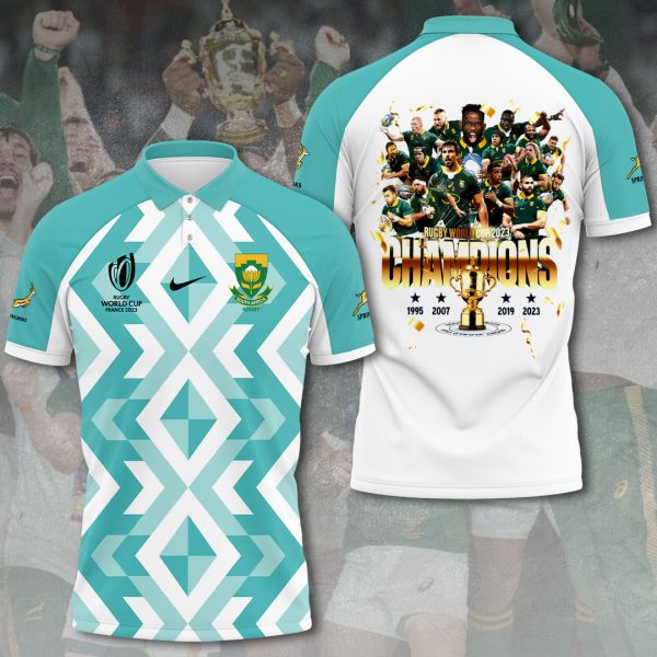 South Africa National Rugby Union Team Springboks 3D Apparel - VANDH 1460