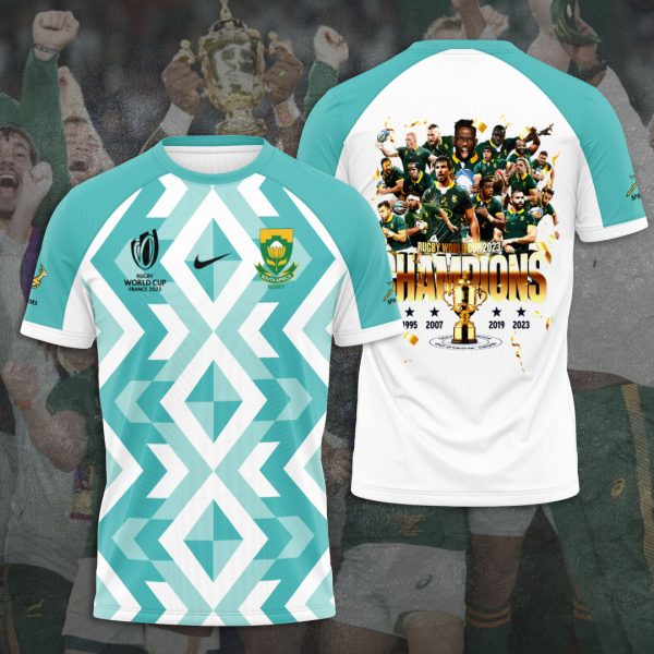 South Africa National Rugby Union Team Springboks 3D Apparel - VANDH 1460