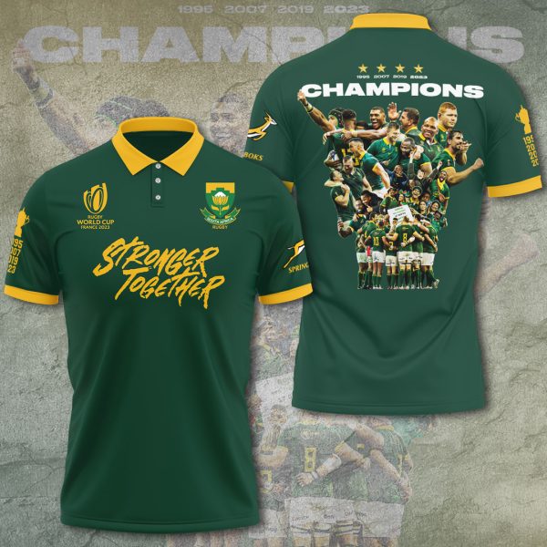 South Africa National Rugby Union Team Springboks 3D Apparel - VANDH 1459