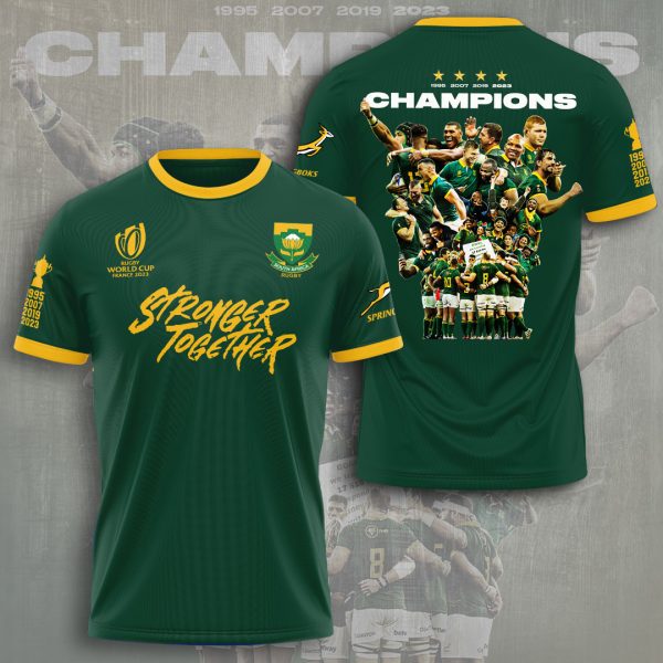 South Africa National Rugby Union Team Springboks 3D Apparel - VANDH 1459