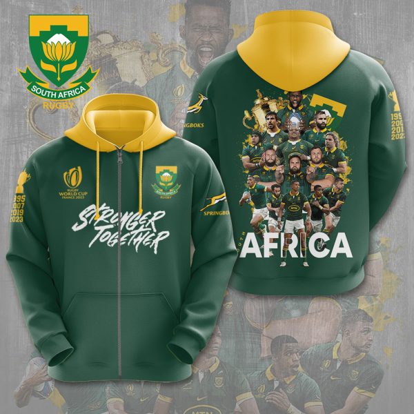 South Africa National Rugby Union Team Springboks 3D Apparel - VANDH 1479