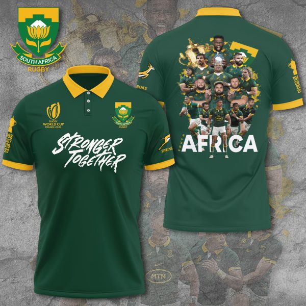 South Africa National Rugby Union Team Springboks 3D Apparel - VANDH 1479